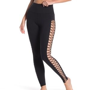 Alo Yoga Highline Lace-Up Leggings
